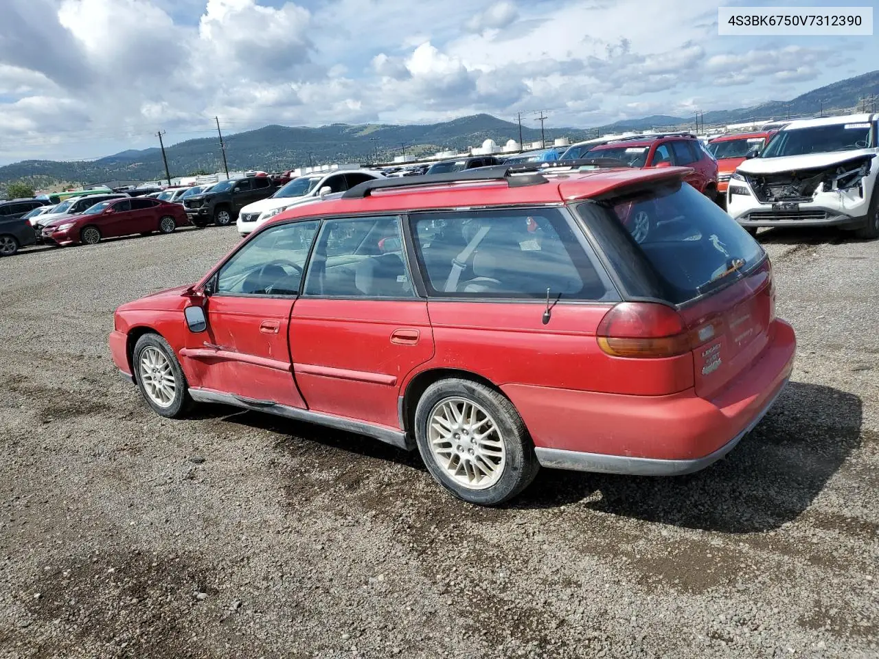 1997 Subaru Legacy Gt VIN: 4S3BK6750V7312390 Lot: 61793865