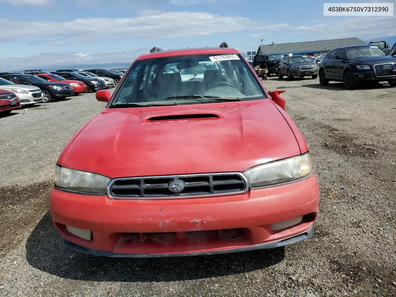 1997 Subaru Legacy Gt VIN: 4S3BK6750V7312390 Lot: 61793865