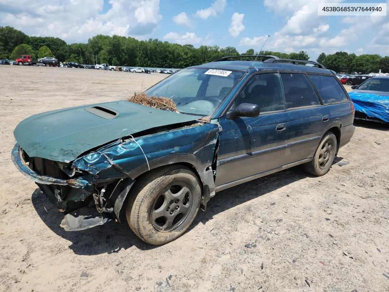 1997 Subaru Legacy Outback VIN: 4S3BG6853V7644940 Lot: 63069285