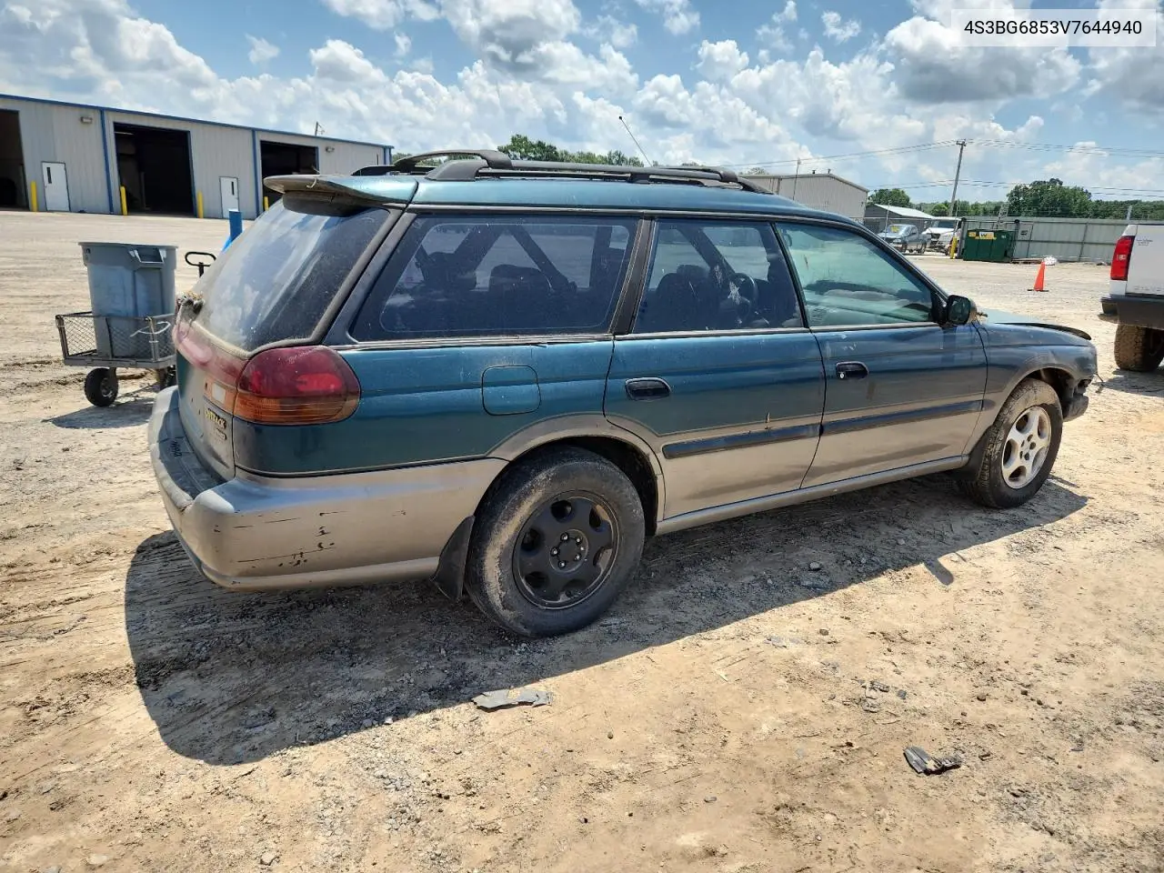 1997 Subaru Legacy Outback VIN: 4S3BG6853V7644940 Lot: 63069285