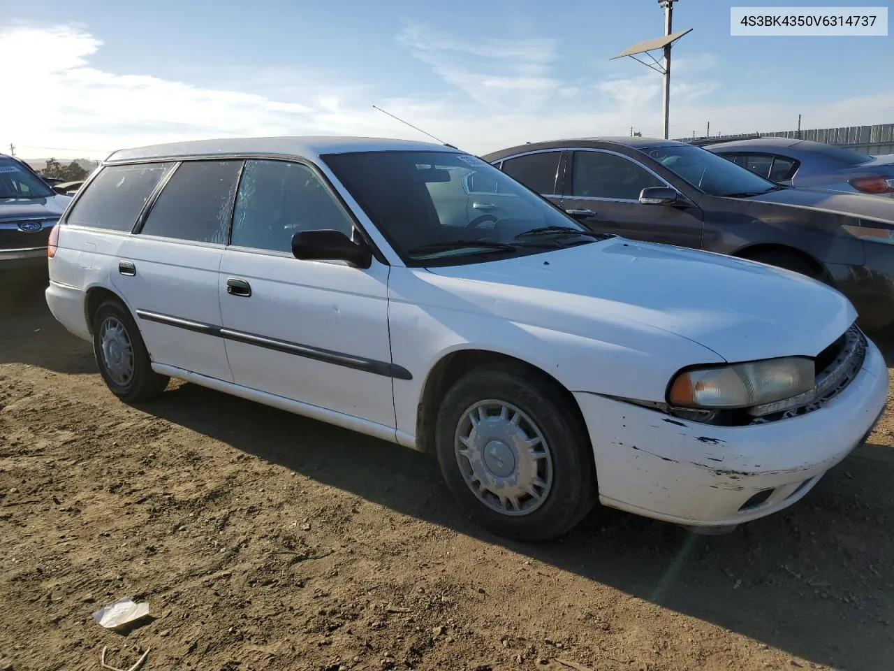 1997 Subaru Legacy L VIN: 4S3BK4350V6314737 Lot: 75965584