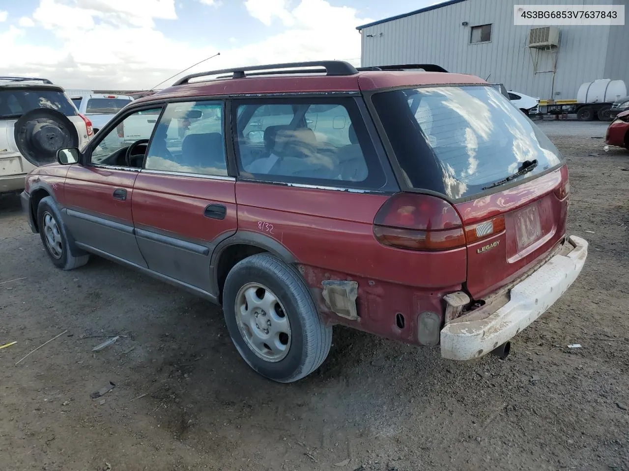 1997 Subaru Legacy Outback VIN: 4S3BG6853V7637843 Lot: 76944614