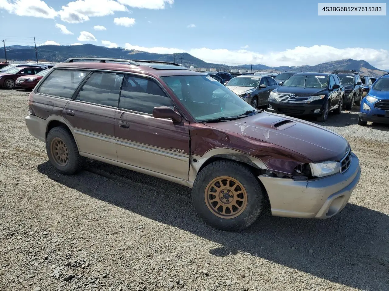 1999 Subaru Legacy Outback VIN: 4S3BG6852X7615383 Lot: 51919605
