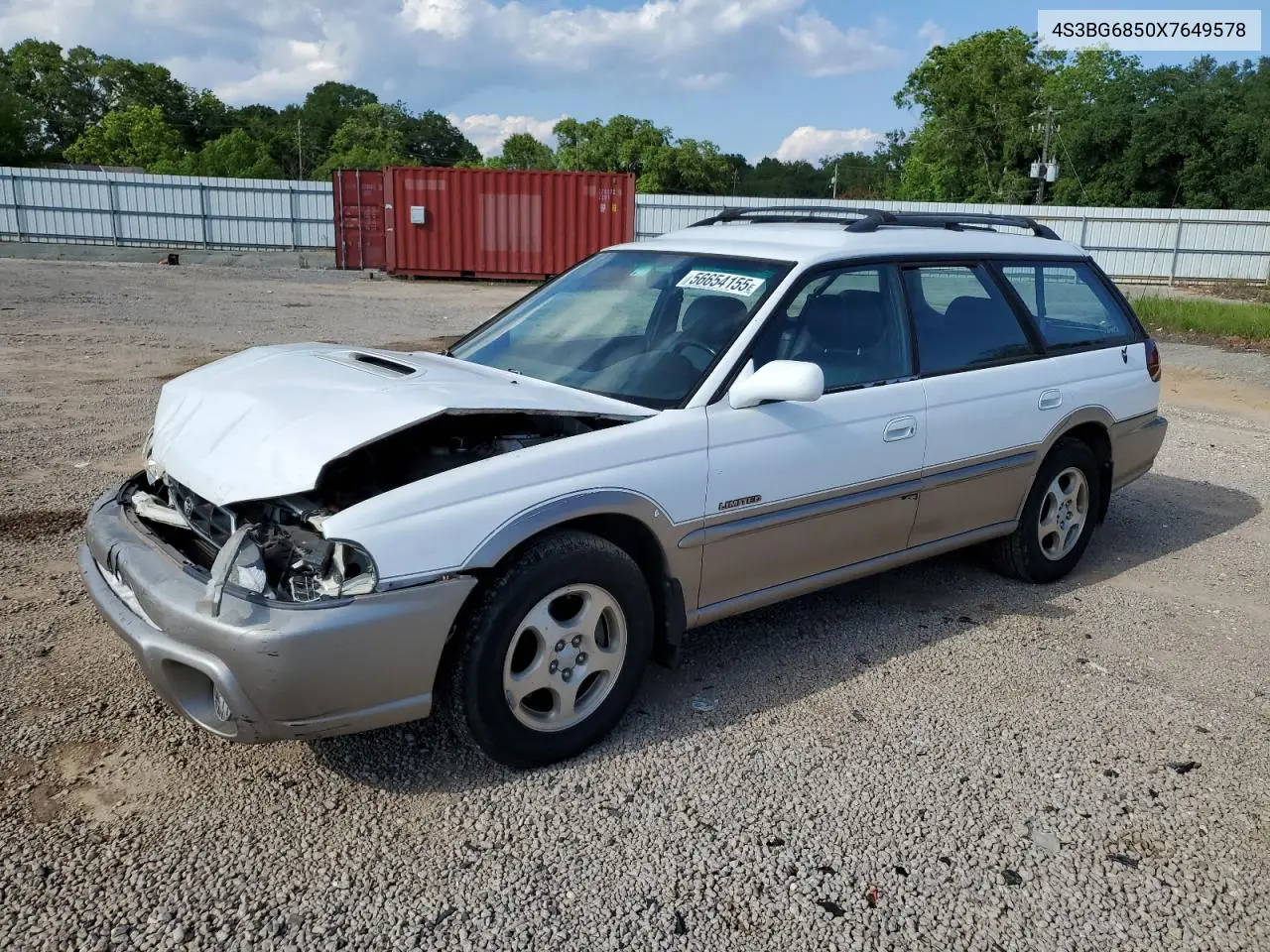 1999 Subaru Legacy Outback VIN: 4S3BG6850X7649578 Lot: 56654155