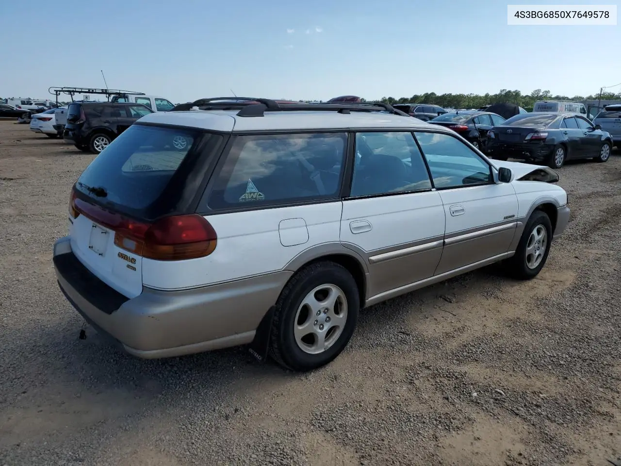 1999 Subaru Legacy Outback VIN: 4S3BG6850X7649578 Lot: 56654155