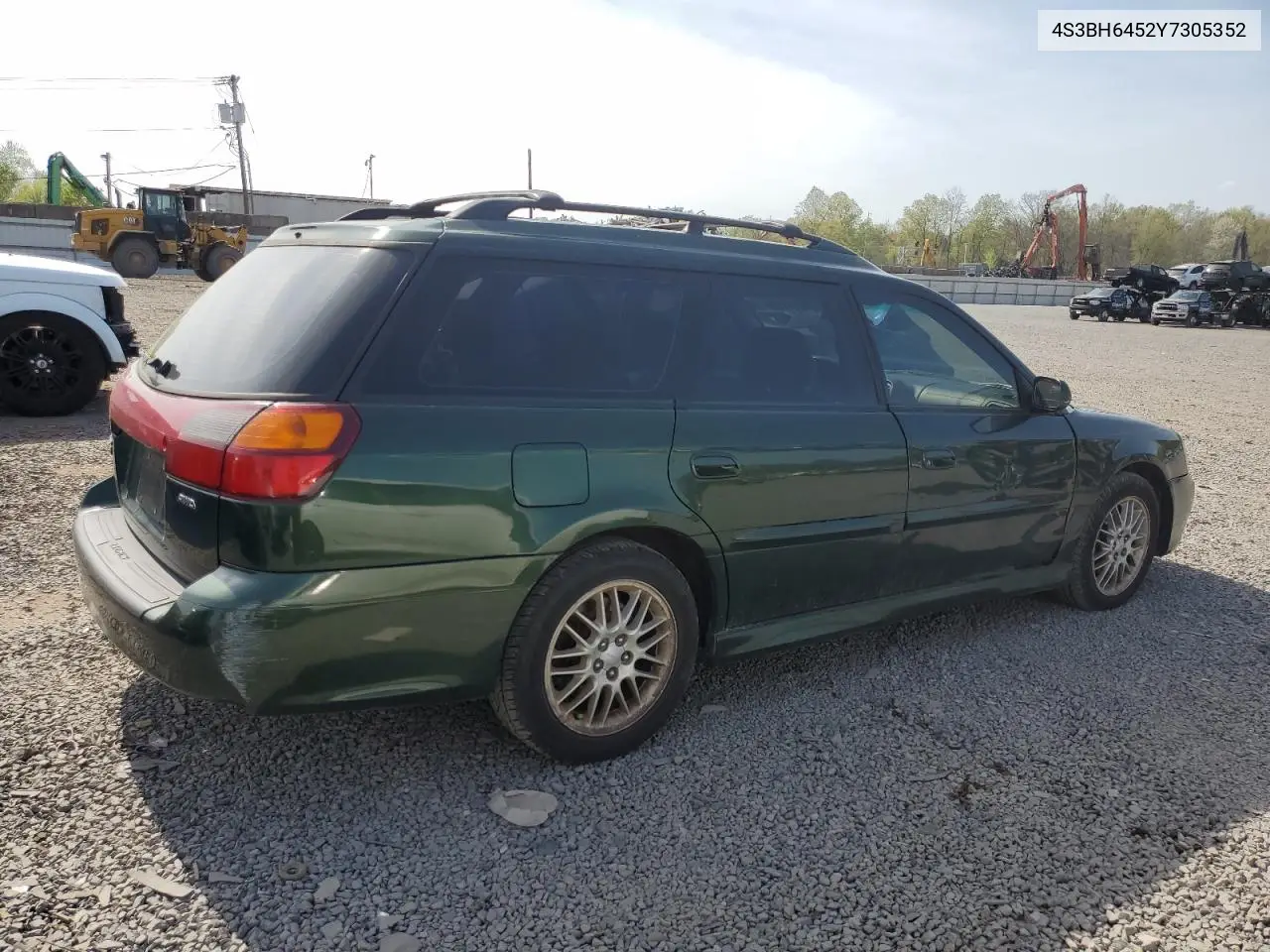 2000 Subaru Legacy Gt VIN: 4S3BH6452Y7305352 Lot: 54351125