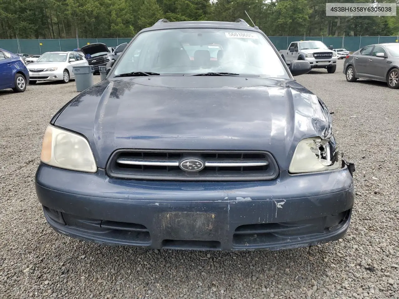 2000 Subaru Legacy L VIN: 4S3BH6358Y6305038 Lot: 56010605