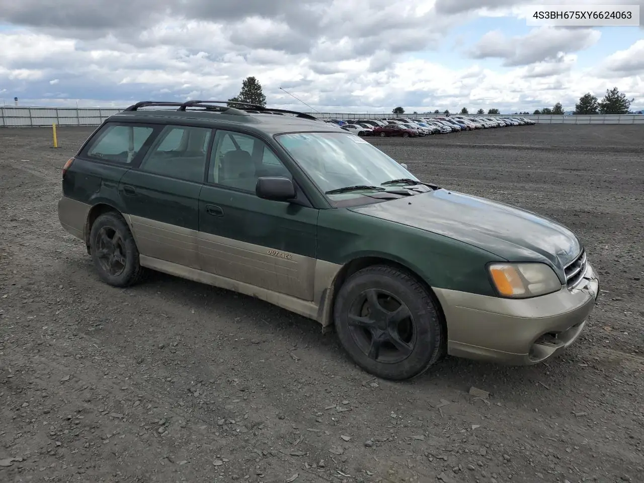 2000 Subaru Legacy Outback Awp VIN: 4S3BH675XY6624063 Lot: 56023215