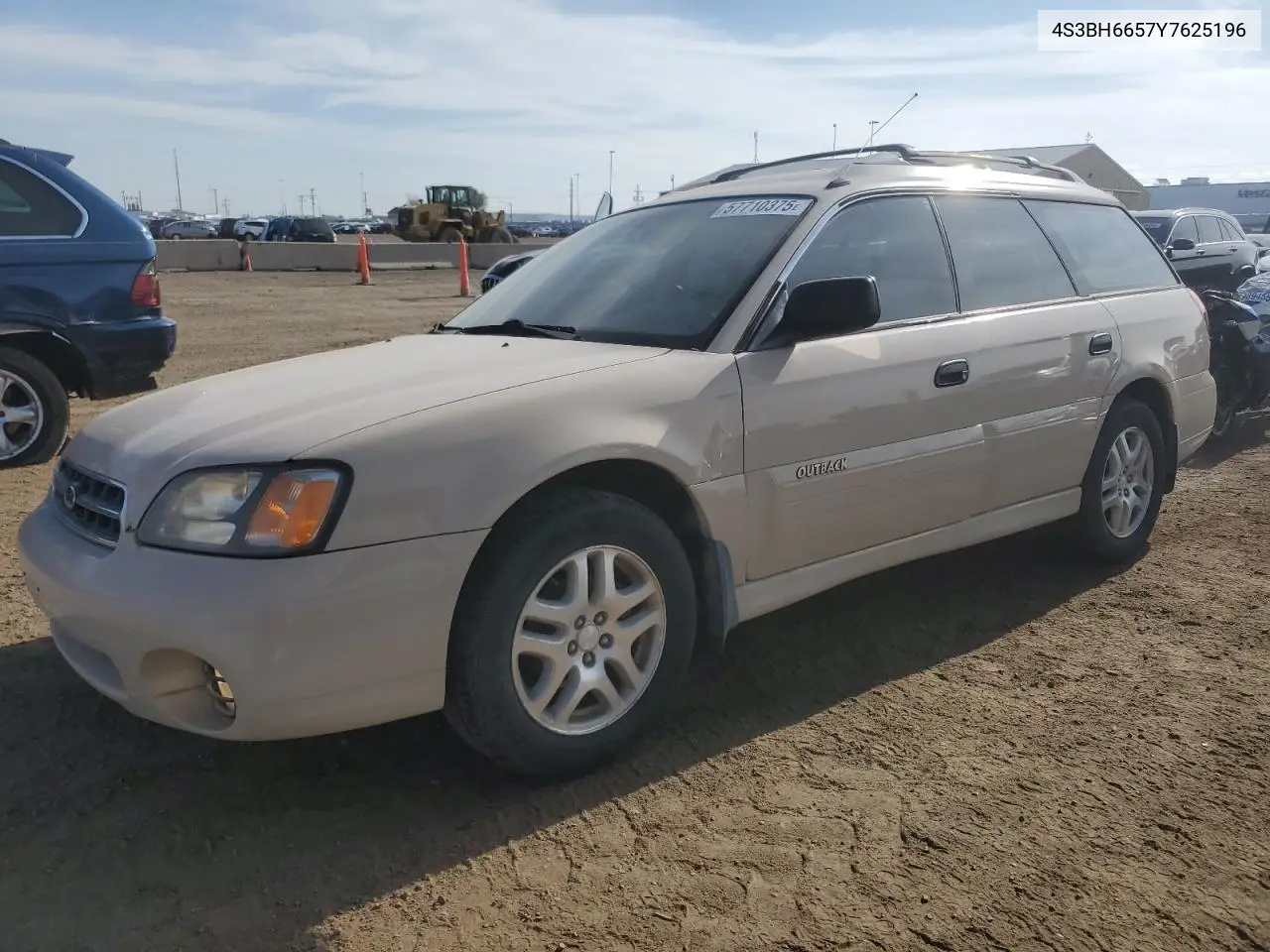 2000 Subaru Legacy Outback VIN: 4S3BH6657Y7625196 Lot: 57710375
