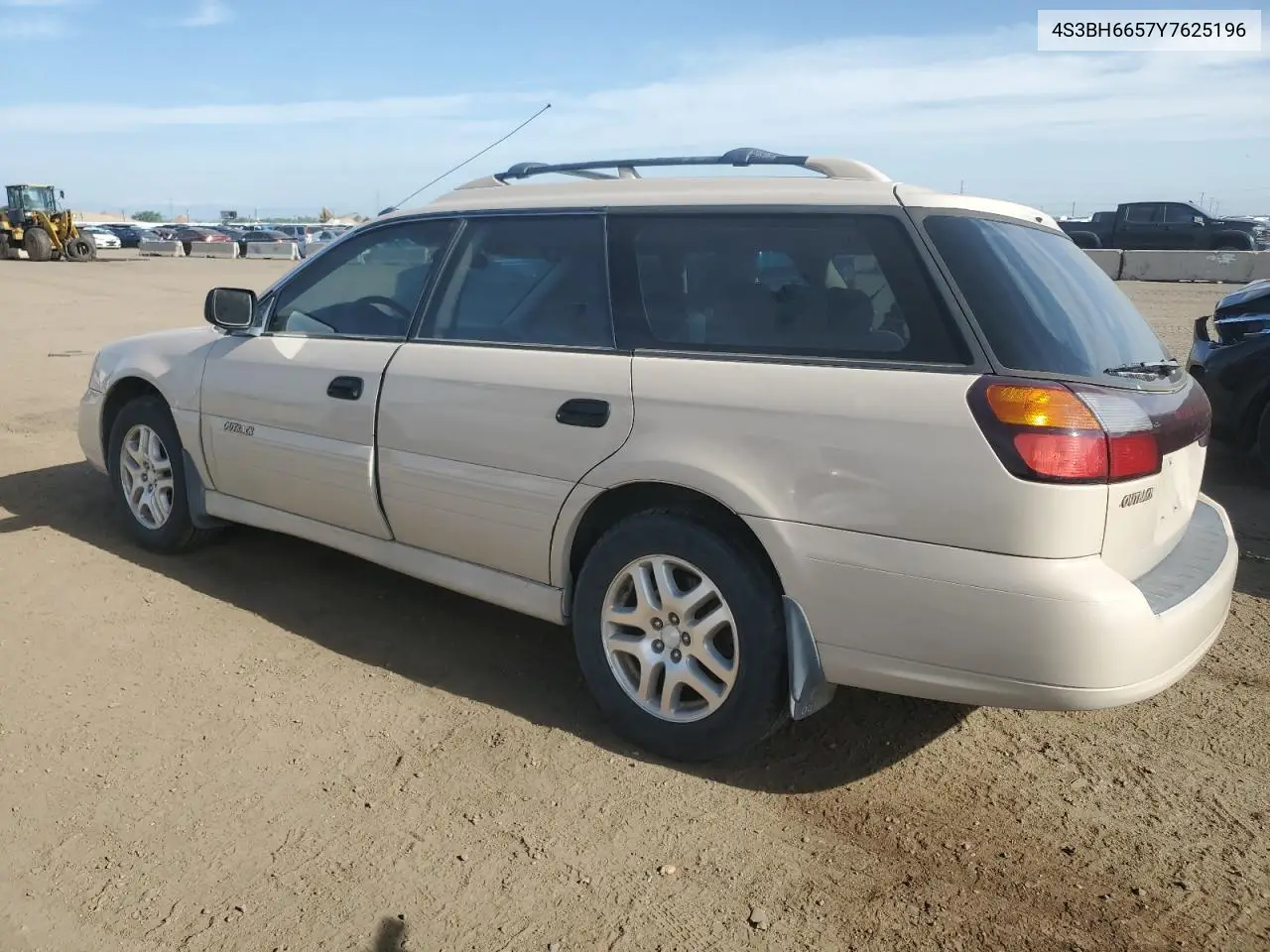 2000 Subaru Legacy Outback VIN: 4S3BH6657Y7625196 Lot: 57710375