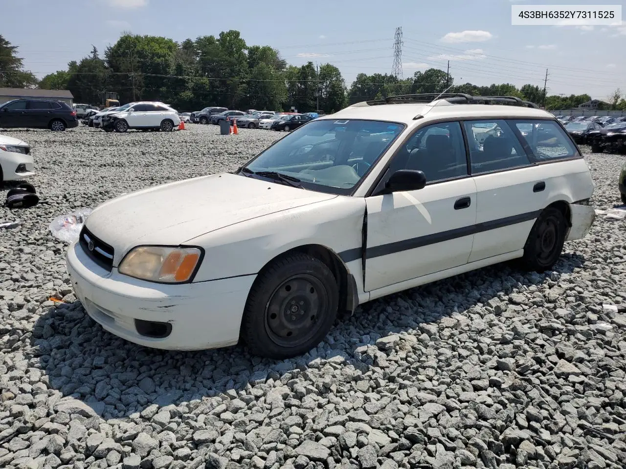 2000 Subaru Legacy L VIN: 4S3BH6352Y7311525 Lot: 58557665