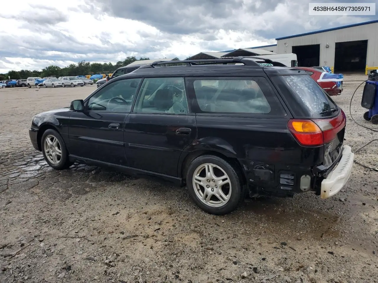 2000 Subaru Legacy Gt VIN: 4S3BH6458Y7305971 Lot: 59620325