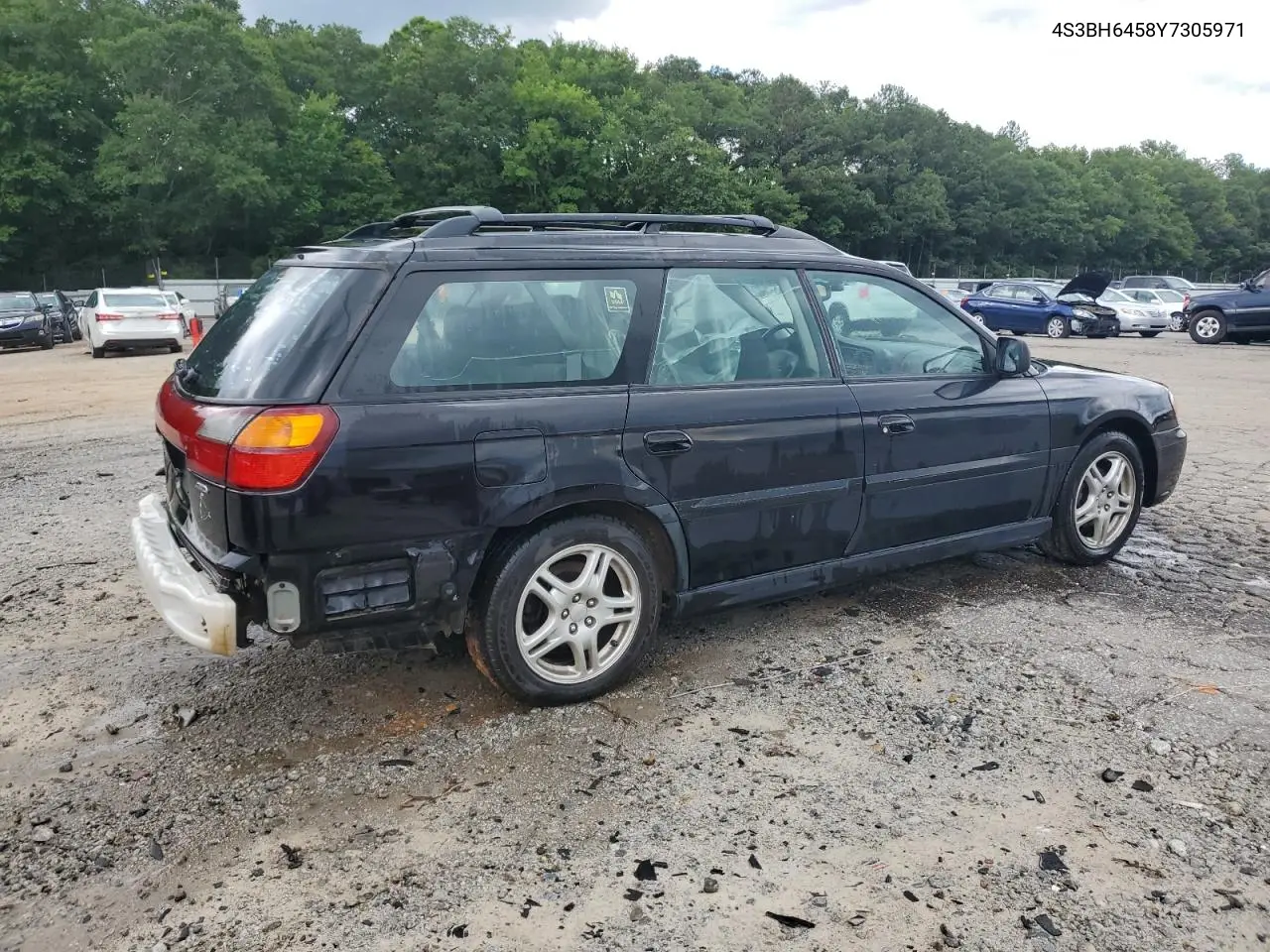 2000 Subaru Legacy Gt VIN: 4S3BH6458Y7305971 Lot: 59620325