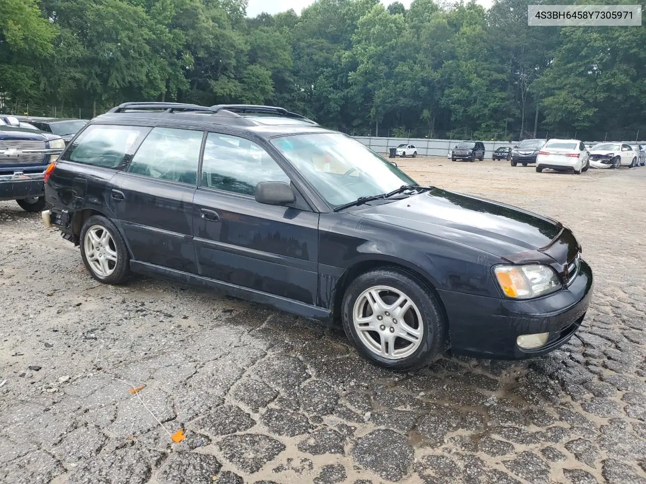 2000 Subaru Legacy Gt VIN: 4S3BH6458Y7305971 Lot: 59620325