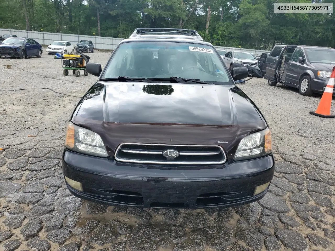 2000 Subaru Legacy Gt VIN: 4S3BH6458Y7305971 Lot: 59620325