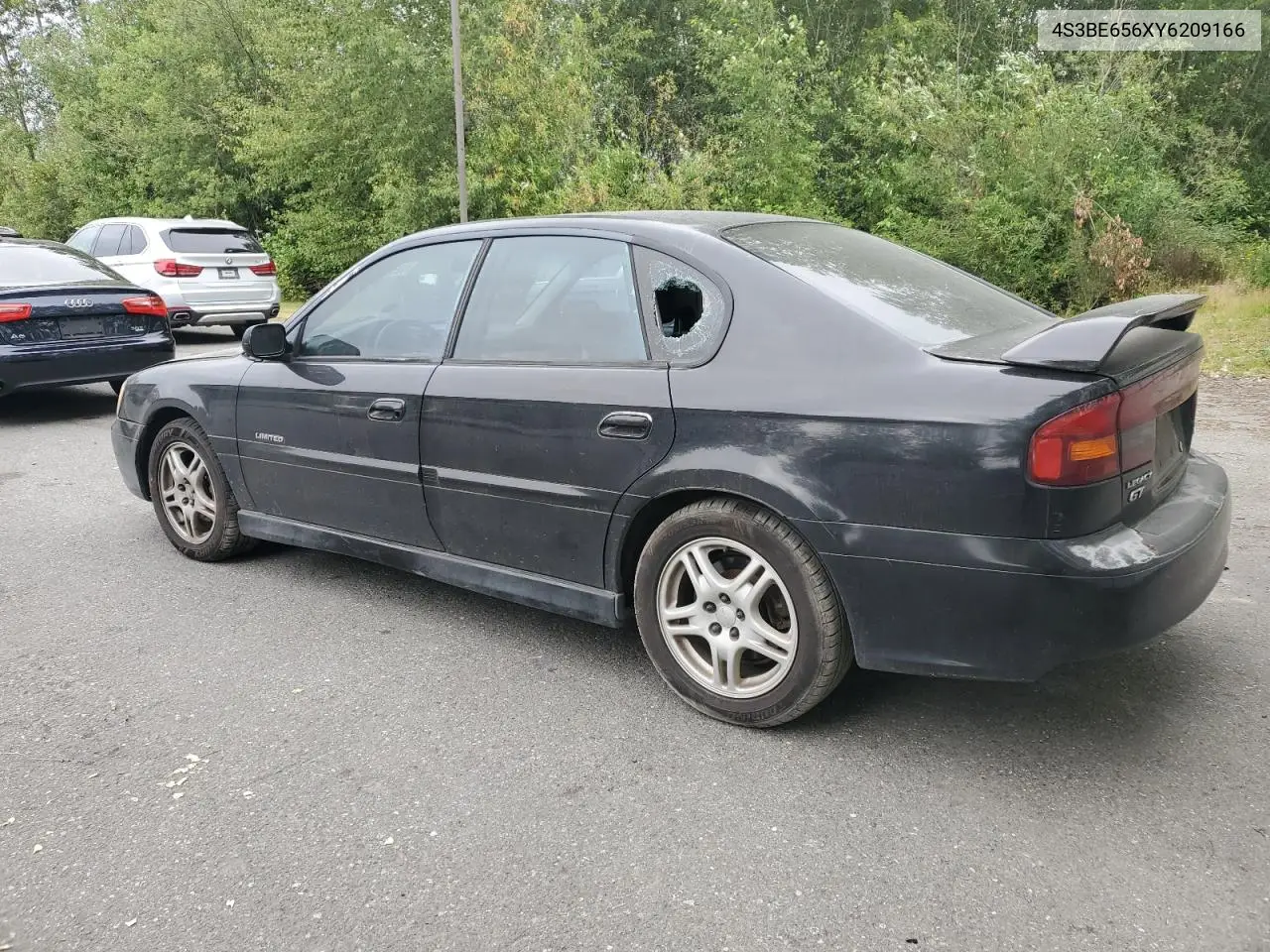 2000 Subaru Legacy Gt Limited VIN: 4S3BE656XY6209166 Lot: 62591605