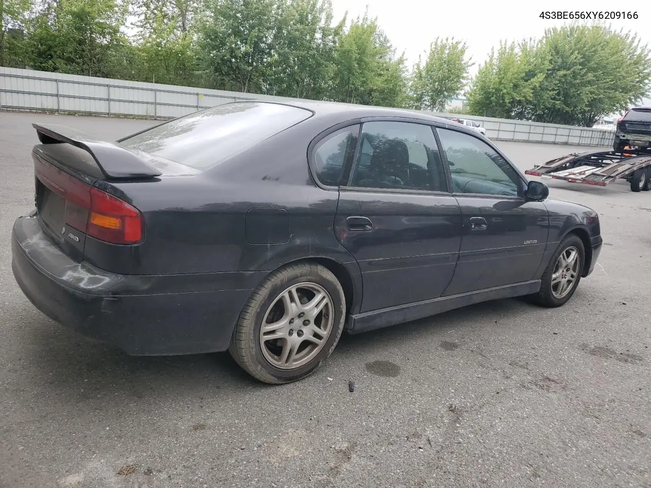 2000 Subaru Legacy Gt Limited VIN: 4S3BE656XY6209166 Lot: 62591605