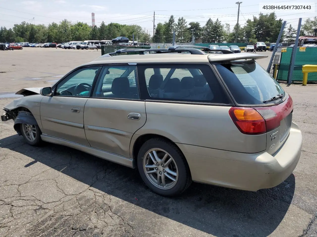 2000 Subaru Legacy Gt VIN: 4S3BH6454Y7307443 Lot: 65440685