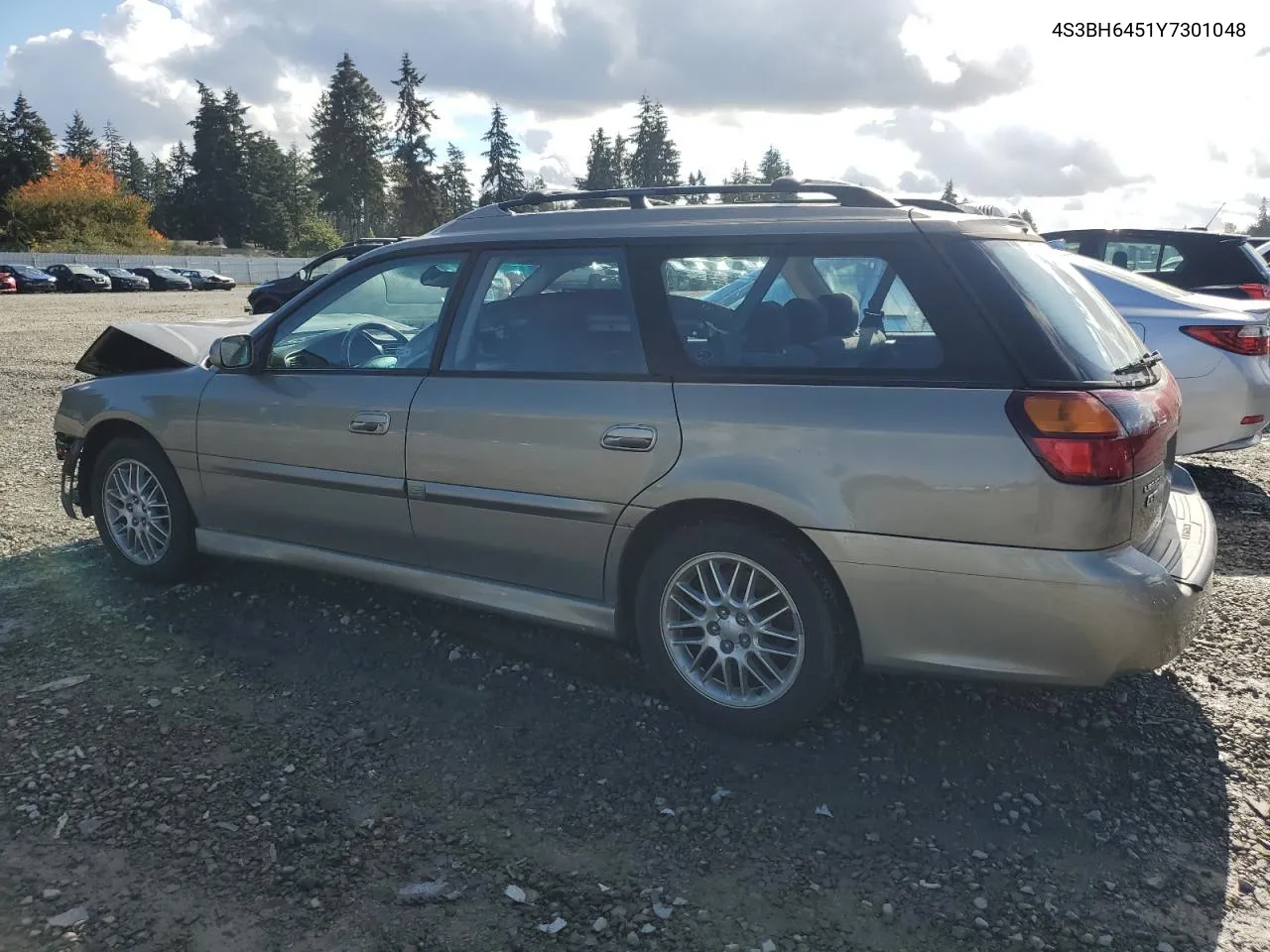 2000 Subaru Legacy Gt VIN: 4S3BH6451Y7301048 Lot: 76577554