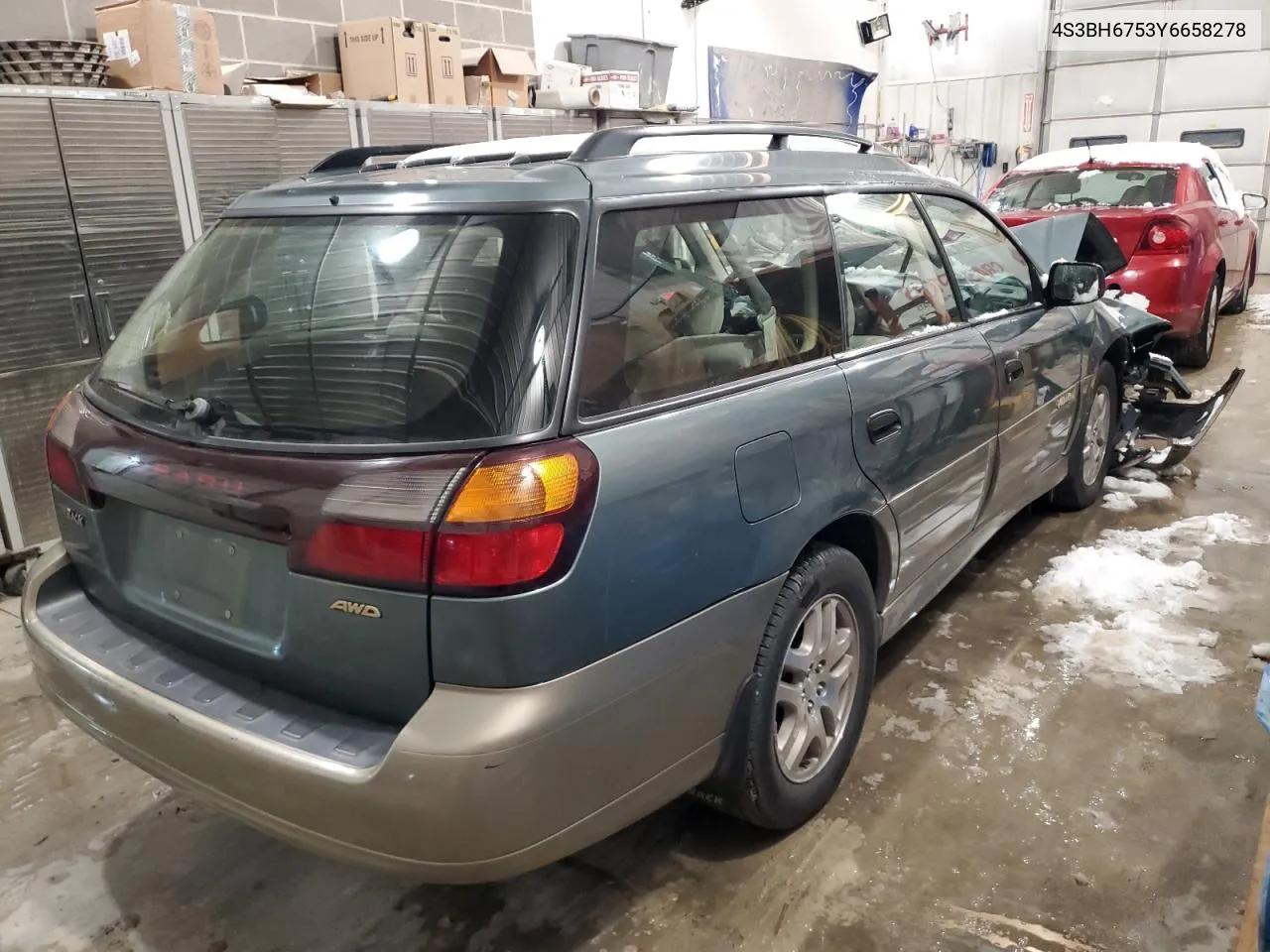 2000 Subaru Legacy Outback Awp VIN: 4S3BH6753Y6658278 Lot: 82895774