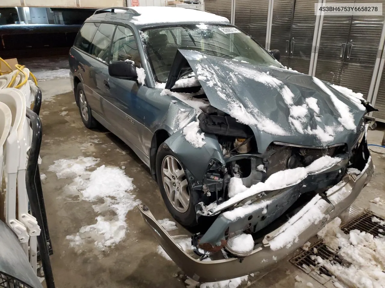 2000 Subaru Legacy Outback Awp VIN: 4S3BH6753Y6658278 Lot: 82895774