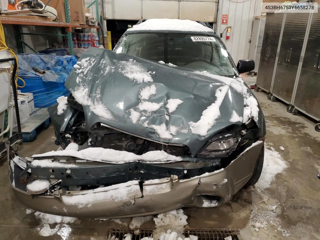 2000 Subaru Legacy Outback Awp VIN: 4S3BH6753Y6658278 Lot: 82895774