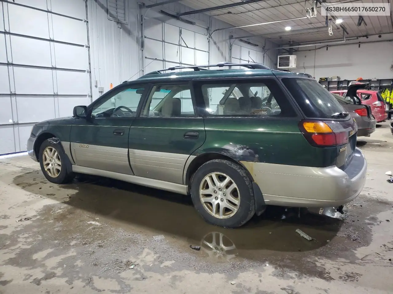 2001 Subaru Legacy Outback VIN: 4S3BH665017650270 Lot: 43020525