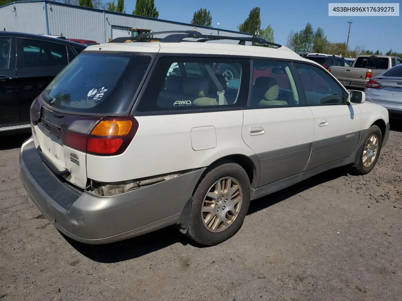 2001 Subaru Legacy Outback H6 3.0 Vdc VIN: 4S3BH896X17639275 Lot: 53428745