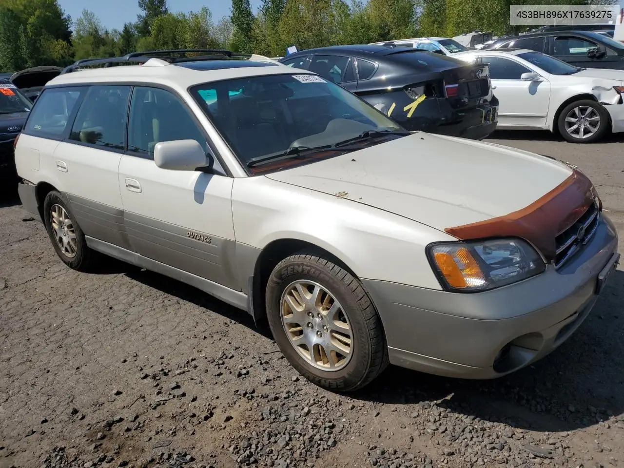 2001 Subaru Legacy Outback H6 3.0 Vdc VIN: 4S3BH896X17639275 Lot: 53428745