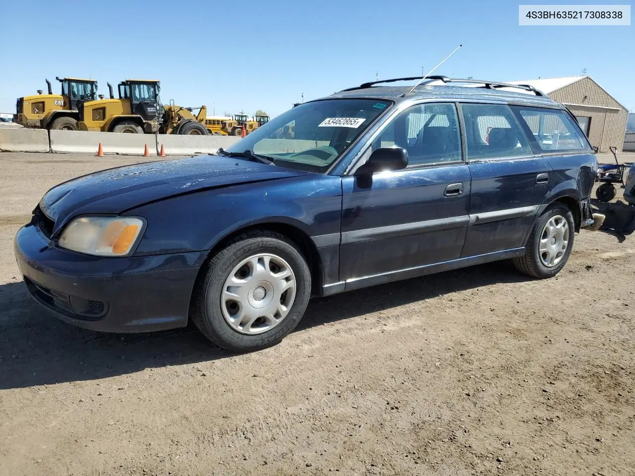 2001 Subaru Legacy L VIN: 4S3BH635217308338 Lot: 53462865