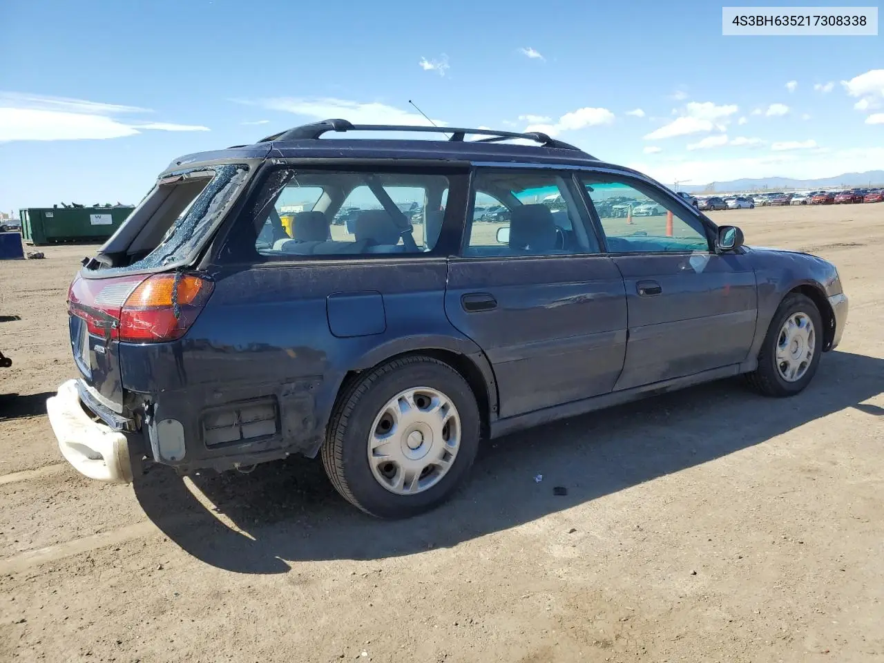 2001 Subaru Legacy L VIN: 4S3BH635217308338 Lot: 53462865