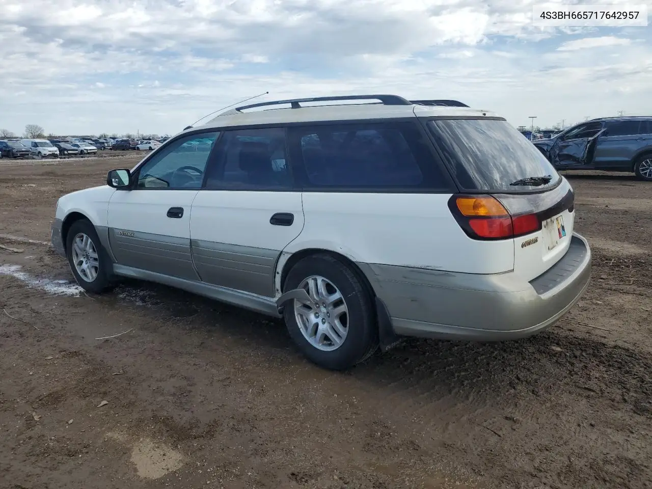 2001 Subaru Legacy Outback VIN: 4S3BH665717642957 Lot: 53854215