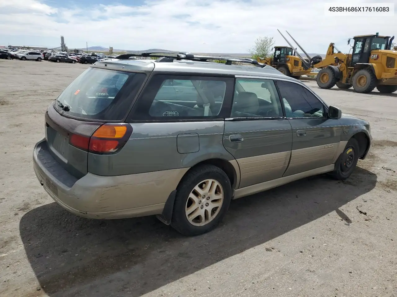 2001 Subaru Legacy Outback Limited VIN: 4S3BH686X17616083 Lot: 54181885