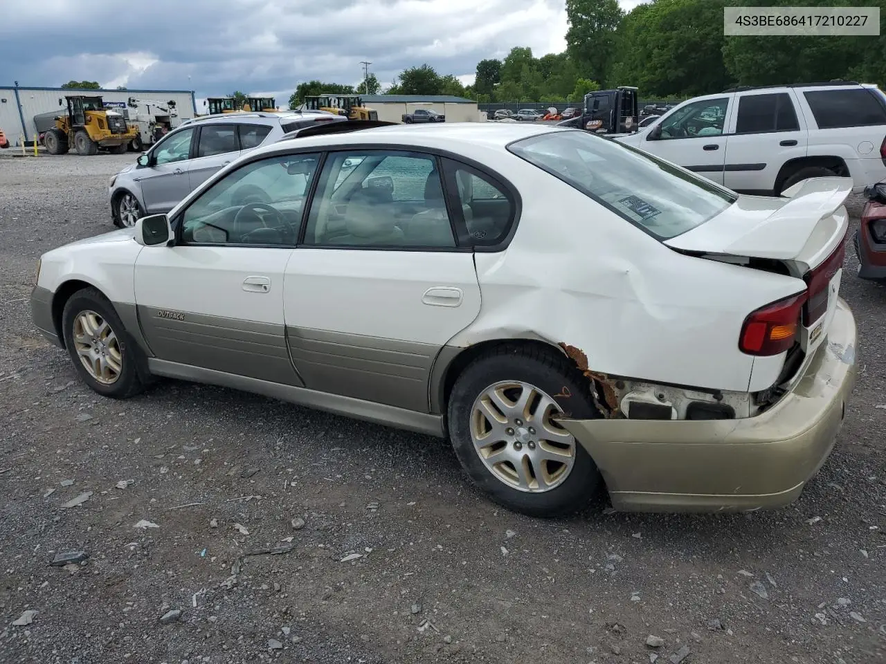 2001 Subaru Legacy Outback Limited VIN: 4S3BE686417210227 Lot: 55349725