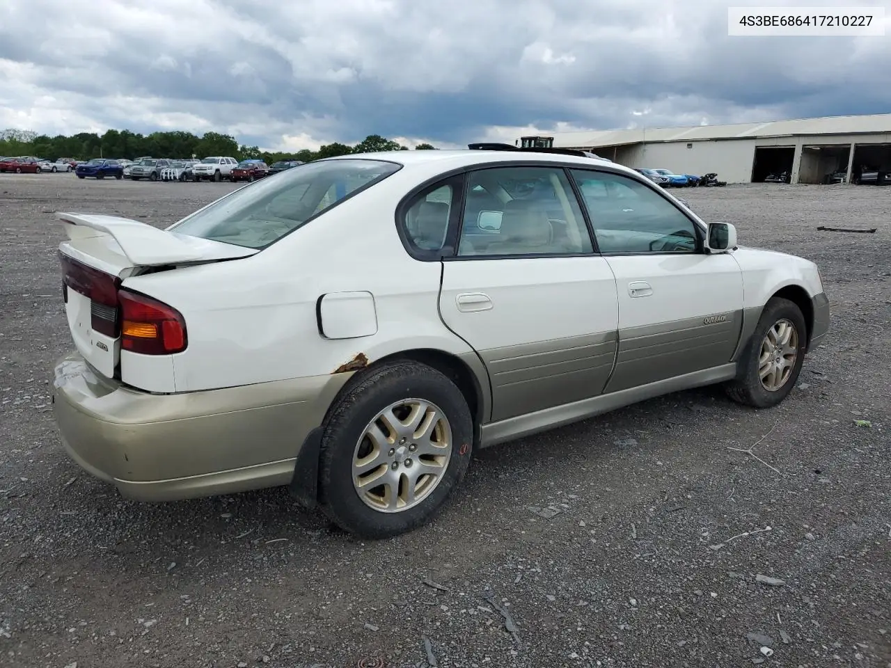 2001 Subaru Legacy Outback Limited VIN: 4S3BE686417210227 Lot: 55349725