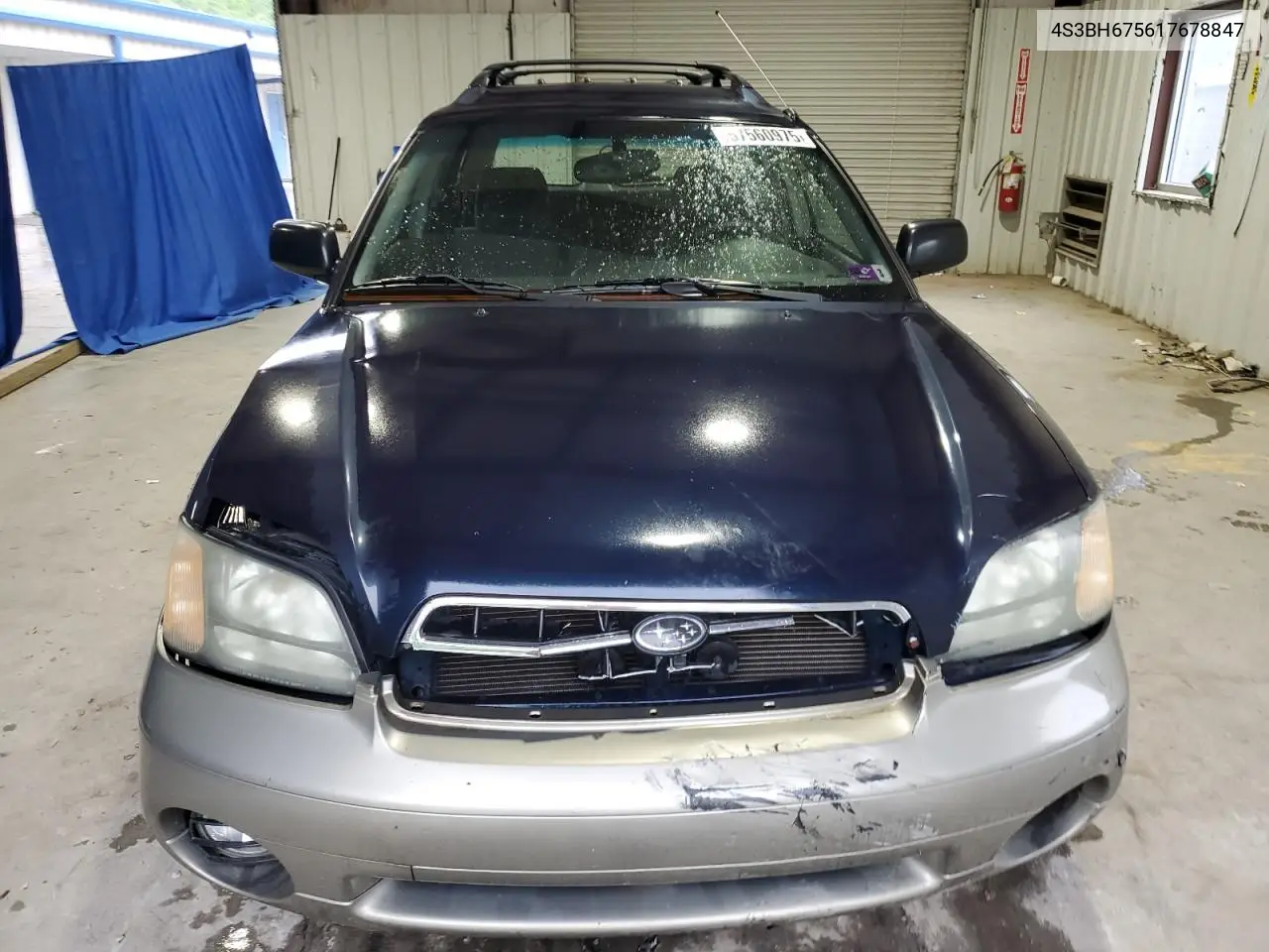 2001 Subaru Legacy Outback Awp VIN: 4S3BH675617678847 Lot: 57560975