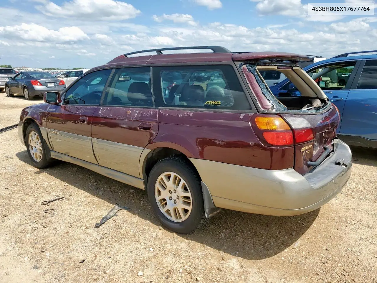 2001 Subaru Legacy Outback H6 3.0 Ll Bean VIN: 4S3BH806X17677764 Lot: 60053165