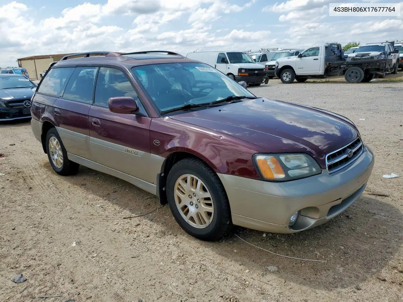 2001 Subaru Legacy Outback H6 3.0 Ll Bean VIN: 4S3BH806X17677764 Lot: 60053165