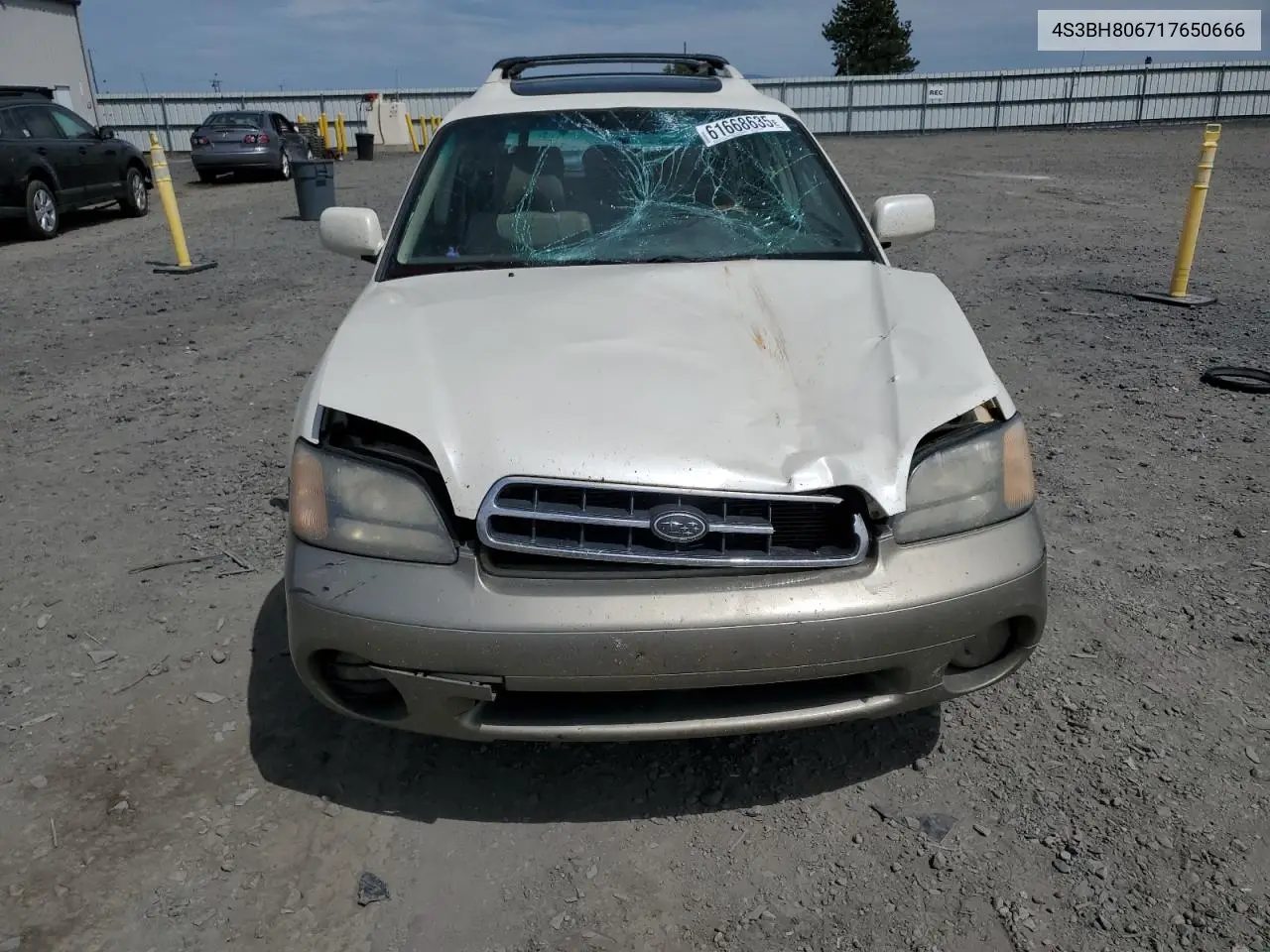 2001 Subaru Legacy Outback H6 3.0 Ll Bean VIN: 4S3BH806717650666 Lot: 61668635