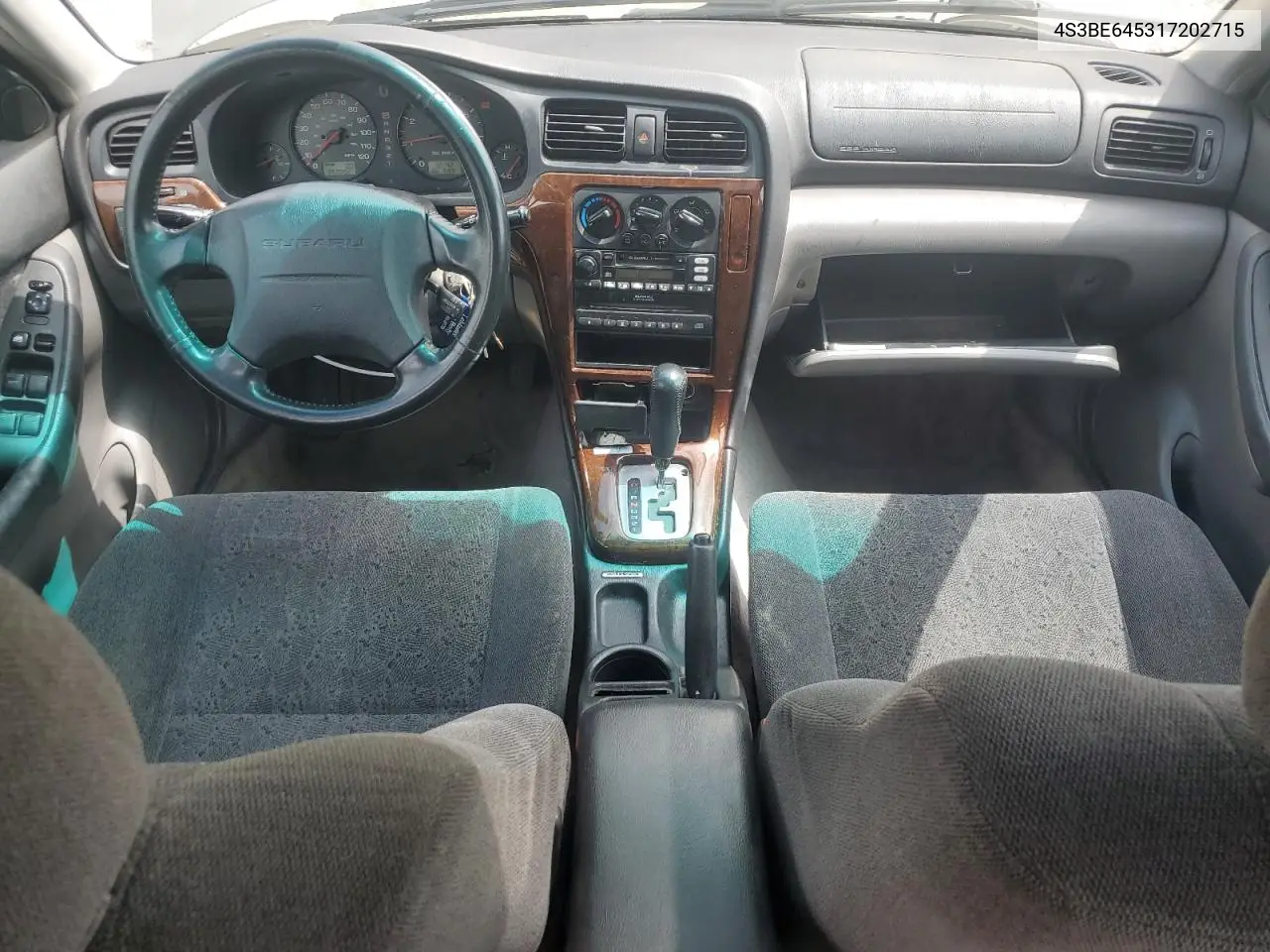 2001 Subaru Legacy Gt VIN: 4S3BE645317202715 Lot: 62596845