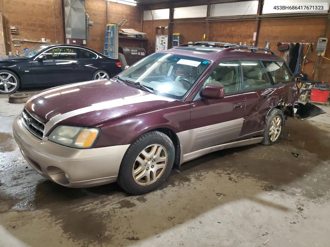 2001 Subaru Legacy Outback Limited VIN: 4S3BH686417671323 Lot: 73111864