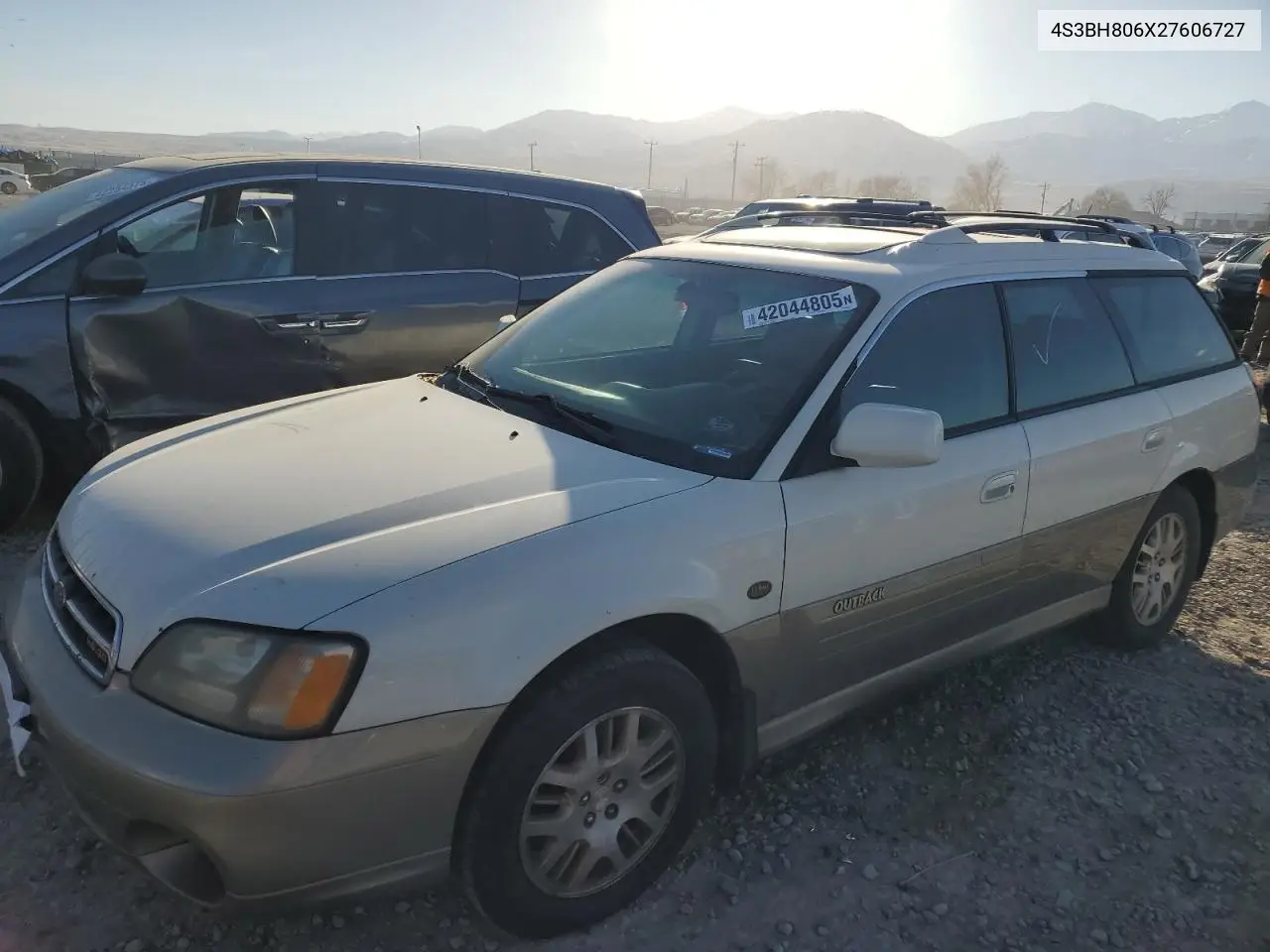 2002 Subaru Legacy Outback H6 3.0 Ll Bean VIN: 4S3BH806X27606727 Lot: 42044805