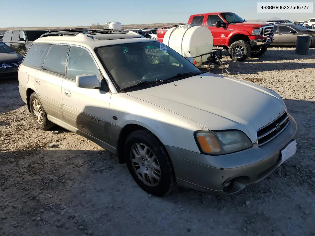 2002 Subaru Legacy Outback H6 3.0 Ll Bean VIN: 4S3BH806X27606727 Lot: 42044805
