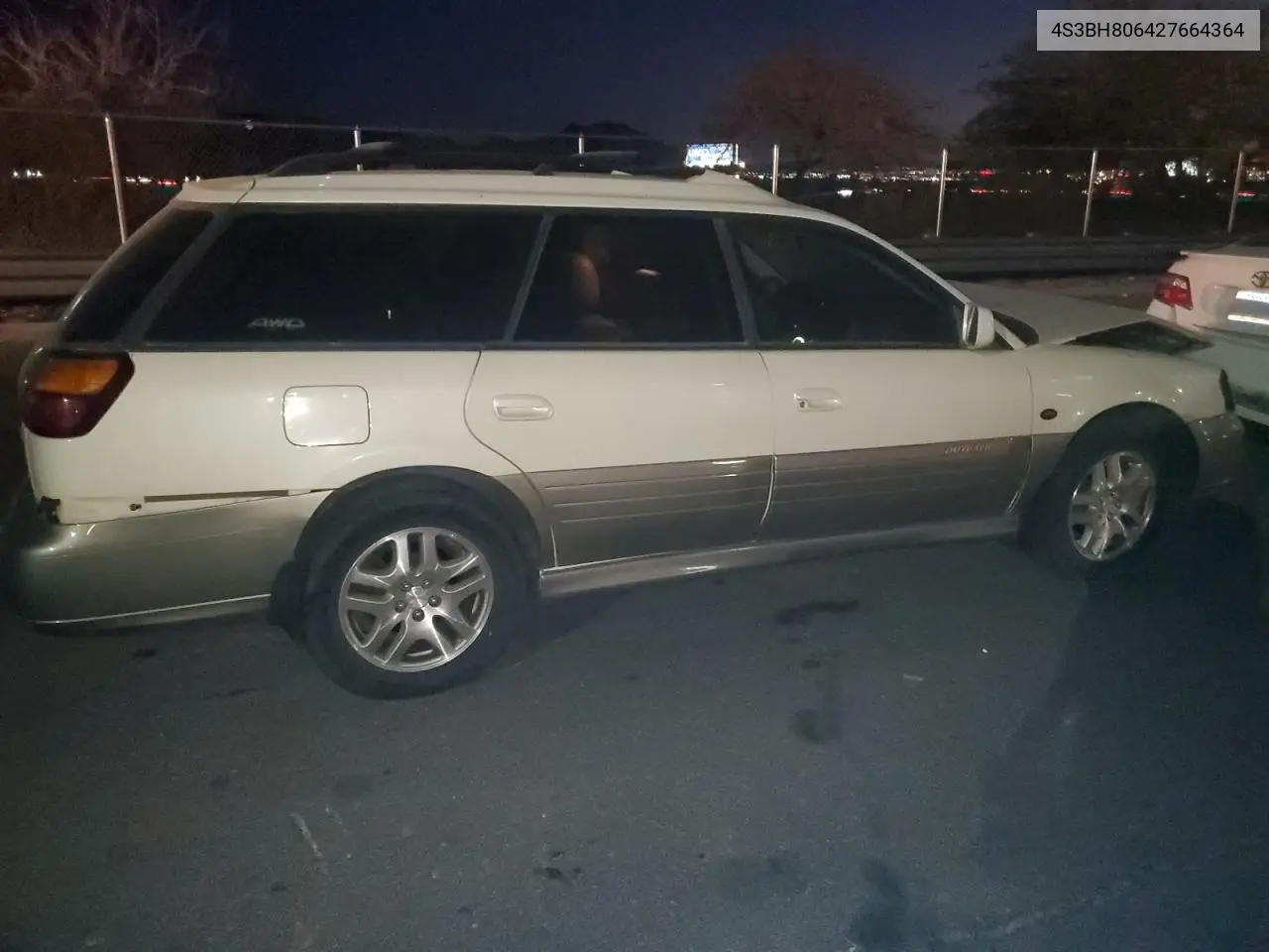 2002 Subaru Legacy Outback H6 3.0 Ll Bean VIN: 4S3BH806427664364 Lot: 44192445