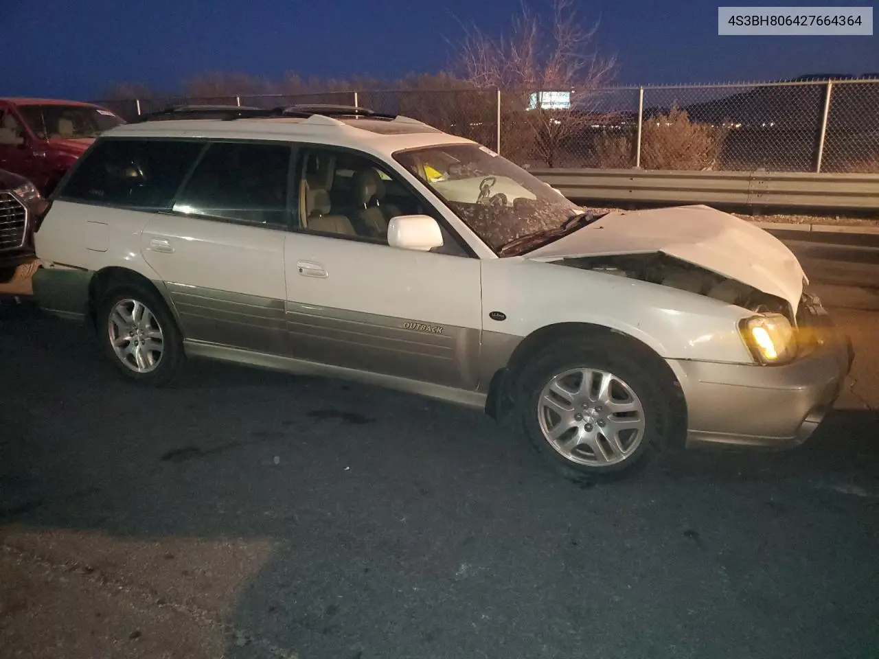 2002 Subaru Legacy Outback H6 3.0 Ll Bean VIN: 4S3BH806427664364 Lot: 44192445
