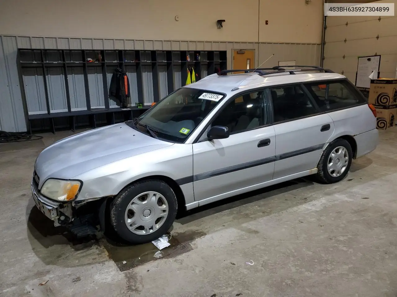 2002 Subaru Legacy L VIN: 4S3BH635927304899 Lot: 49773375