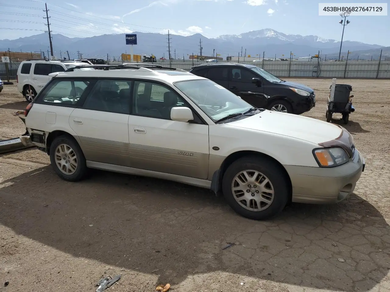 2002 Subaru Legacy Outback H6 3.0 Ll Bean VIN: 4S3BH806827647129 Lot: 52452145