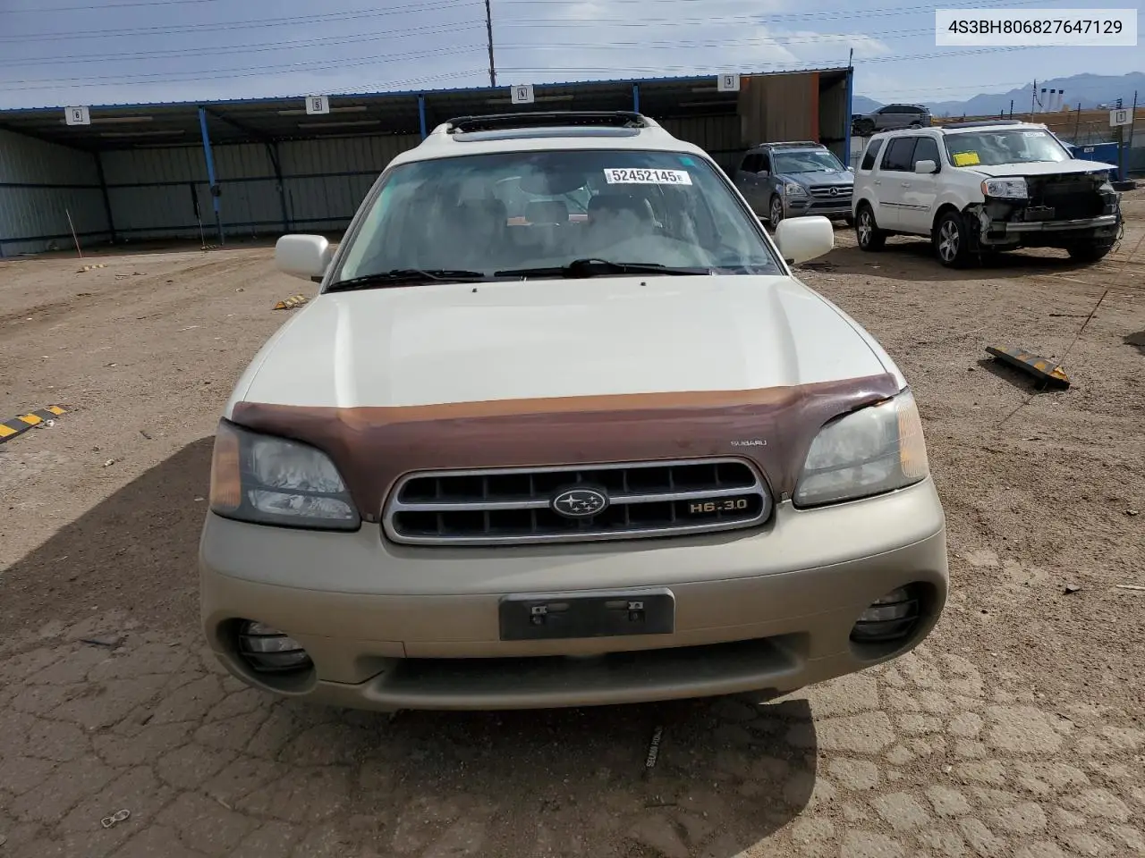 2002 Subaru Legacy Outback H6 3.0 Ll Bean VIN: 4S3BH806827647129 Lot: 52452145