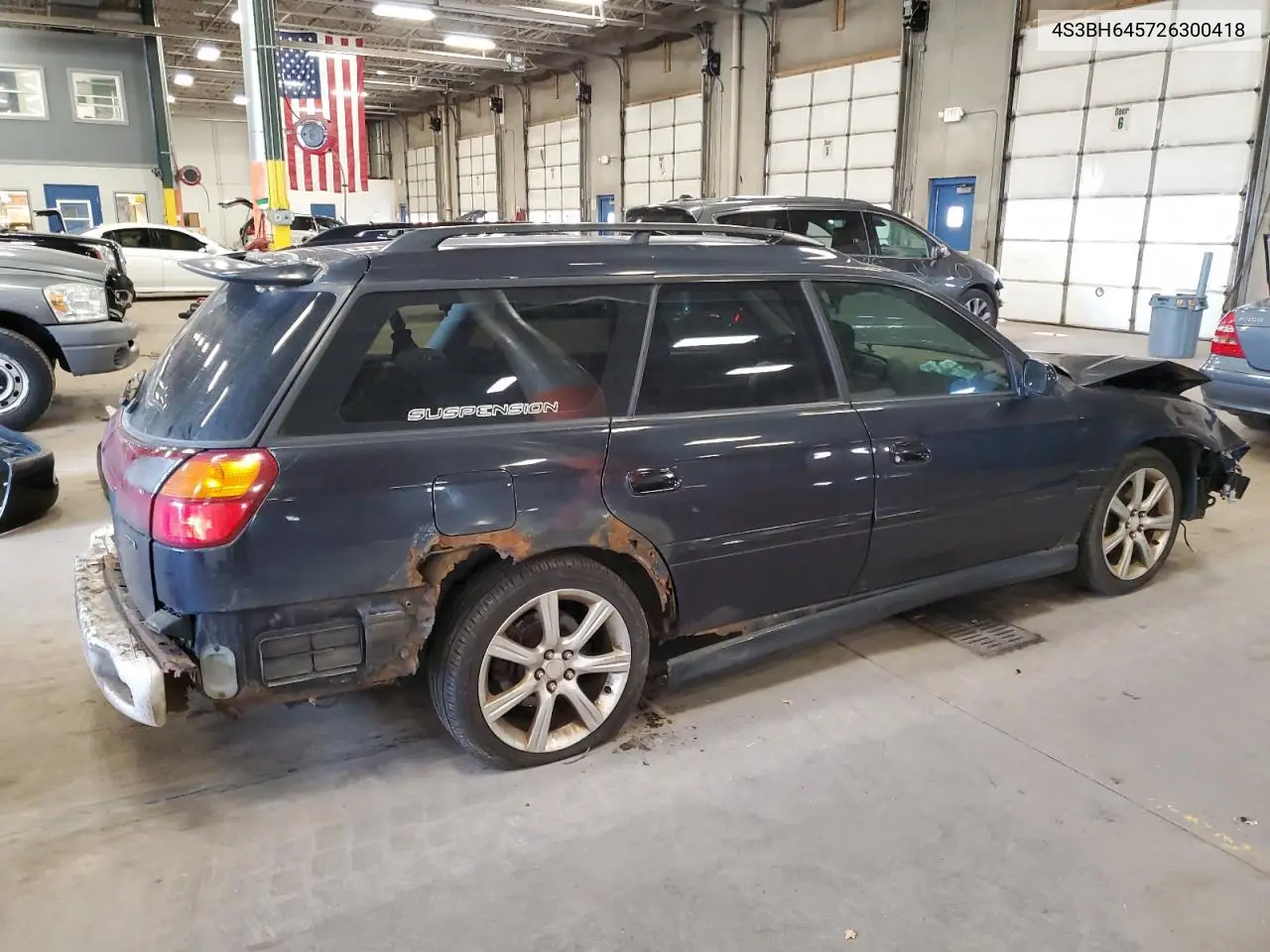 2002 Subaru Legacy Gt VIN: 4S3BH645726300418 Lot: 52898335