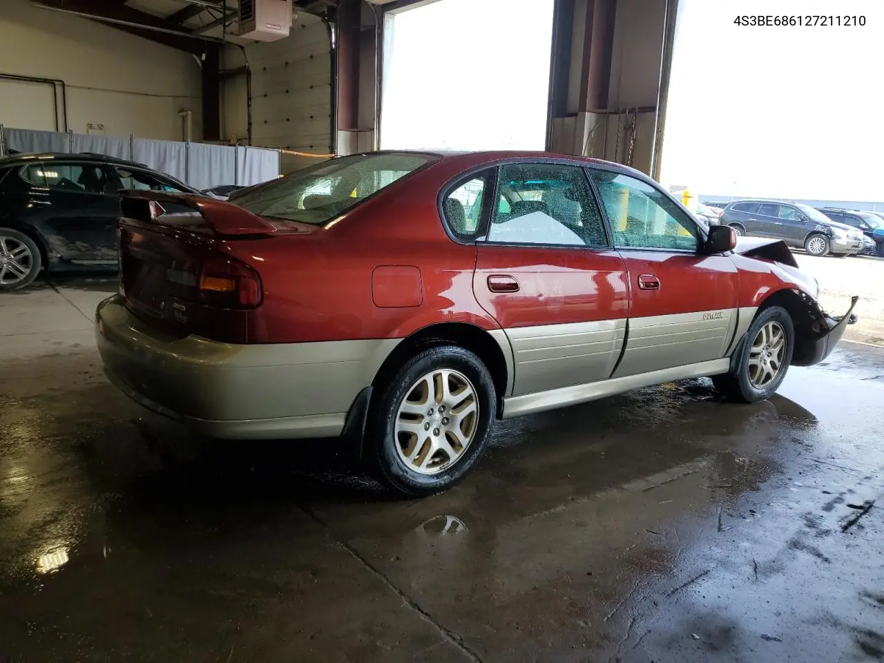 2002 Subaru Legacy Outback Limited VIN: 4S3BE686127211210 Lot: 53130365